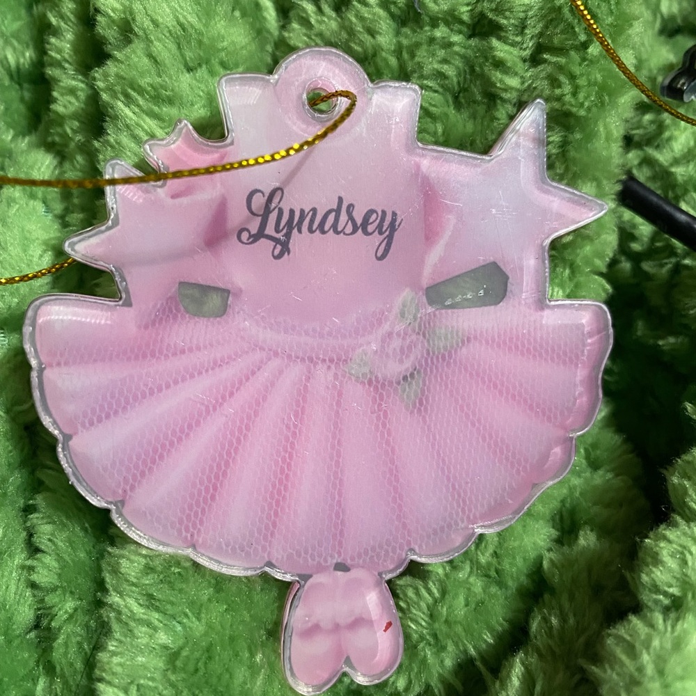 Personalized ornament LYNDSEY